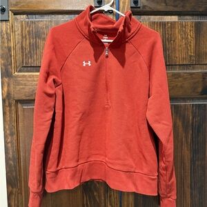 Under Armour Women's burnt orange Pullover Top